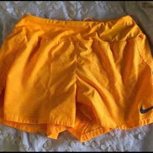 Nike orange shorts